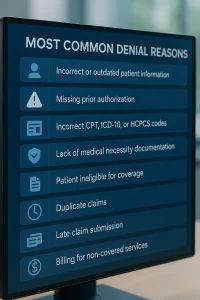 reduce claim denials