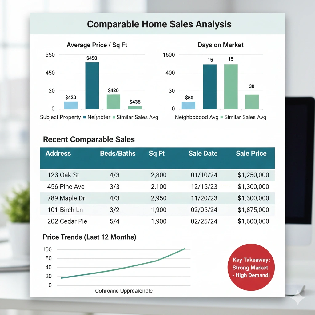 Home appraisal value differences